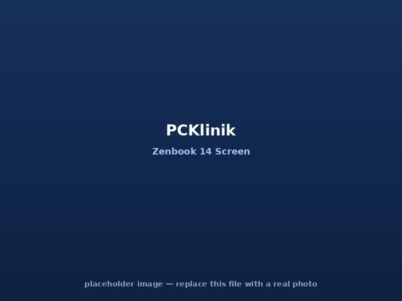 Asus ZenBook 14 skærmreparation Frederiksberg