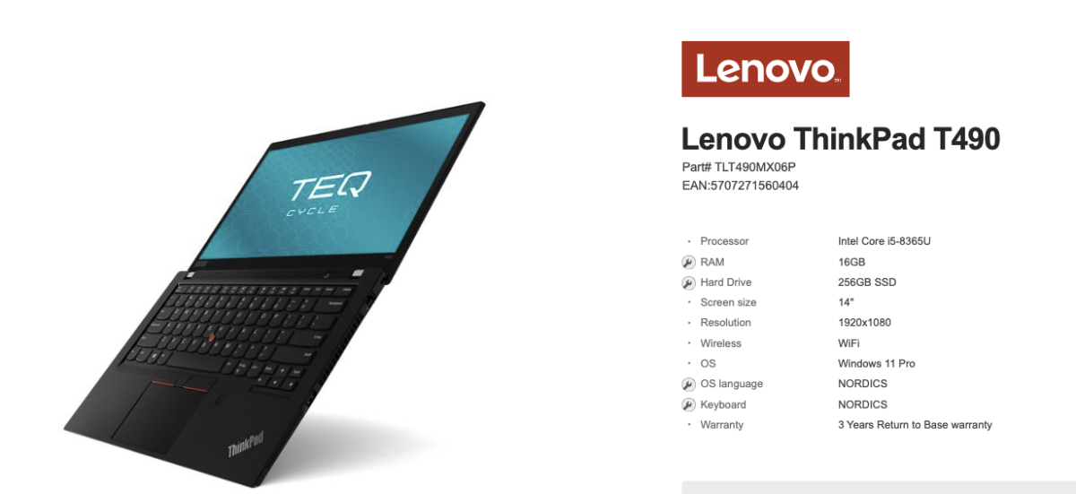 lenovo thinkpad t490