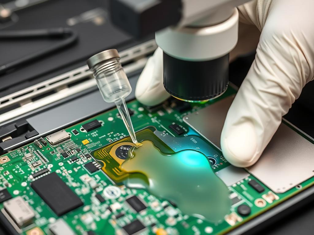 Væskeskade reparation på MacBook på et Apple MacBook Pro - MacBook Air værksted København